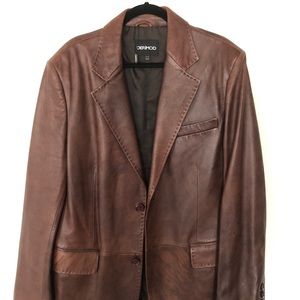 100% Leather Men’s L Derimod Blazer